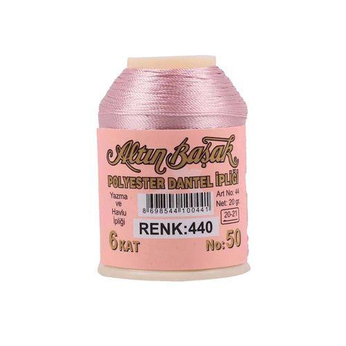 3 Adet Altınbaşak Oya ve Dantel İpi 20 gr - Royaleks - No: 440