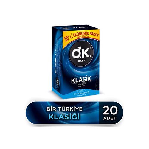 Okey Klasik Ekonomik 40'lı Prezervatif