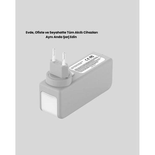 Hızlı Şarj Destekli Zaman Ayarlı Usb Şarj Adaptörü