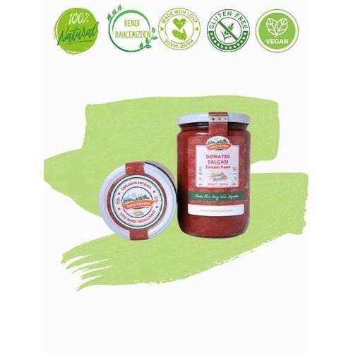 Karşı Köyden Domates Salçası, Tomato Paste, Güneşte Kurutma 650g