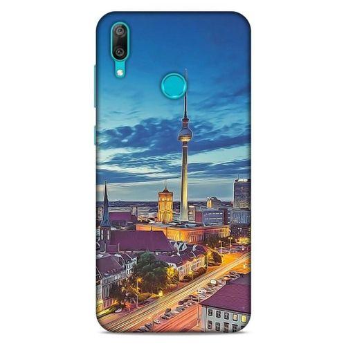 Huawei Y7 2019 Kılıf Almanya (50) Shockproof Kılıf Berlin Capital