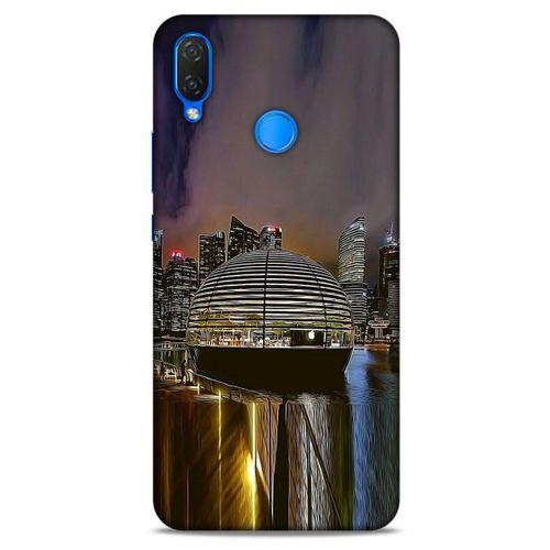 Huawei Psmart 2019 Kılıf Dünya Mimarisi (49) Ultra Silikon Kılıf Apple Marina Bay