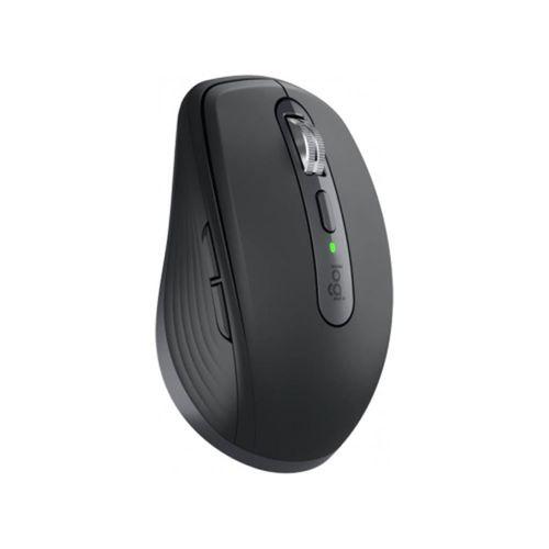 LOGITECH 910-006929, MX Anywhere 3S, Siyah, Bluetooth, 8000dpi, Lazer, 6 Tuşlu, USB-C den şarj edilebilir, Mouse