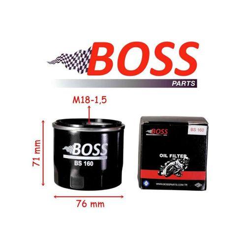 BMW Bmw Yağ Filtresi Boss Bs160 (Hf160) 76-71-M18-1,5 F650-700-750-800-850-900 R1200-1250 S1000