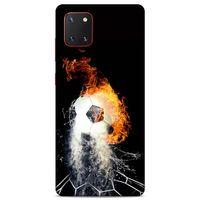 Lopard Samsung Galaxy Note 10 Lite Uyumlu Kılıf FireX (35) Fit Design Kılıf Futbol