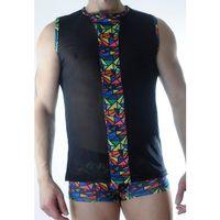 Erkek Transparan Renki Atlet Boxer Takımı