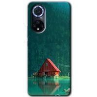 Huawei Nova 9 Kılıf HD Desen Baskılı Arka Kapak - House In Woods
