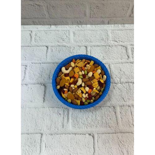 Yuvarlak Çerezlik Lacivert Şık Tasarım Ve Kompakt Boyut