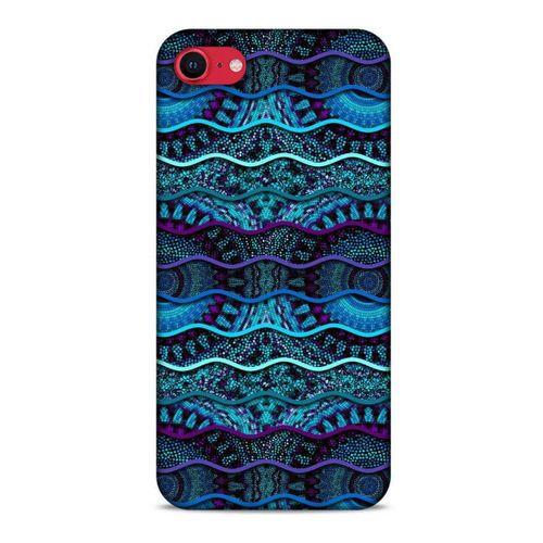 Apple iPhone SE 2020 Kılıf Baskılı Özel Seri Taşlı (37) Silicone Cover
