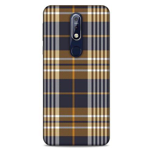 Gömlek (11) Desenli Silikon Kapak Telefon Kabı Nokia 7.1 Kılıf
