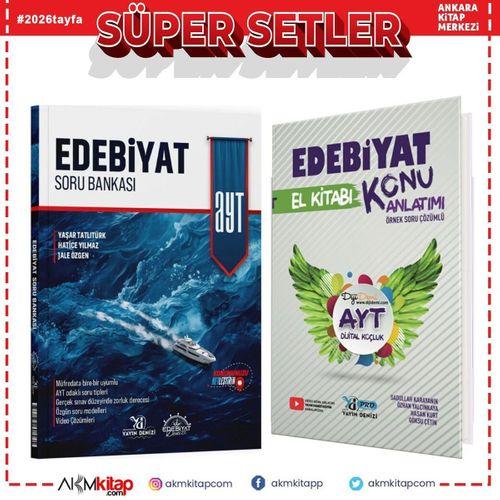 Edebiyat Denizi AYT Edebiyat Soru Bankası ve Yayın Denizi Pro Konu Seti 2 Kitap