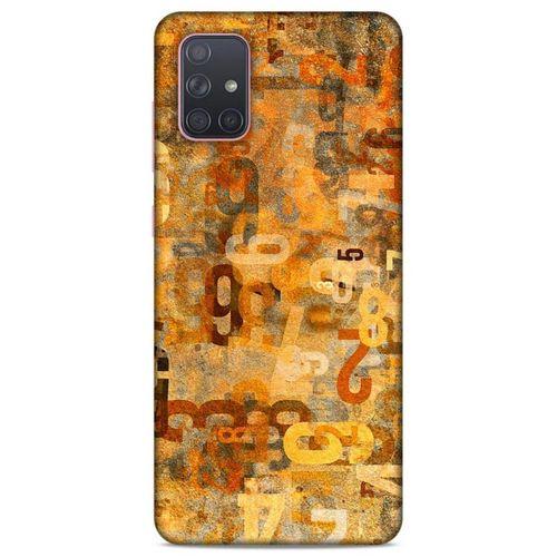Lopard Samsung Galaxy A71 Uyumlu Kılıf Soyut Sanat (38) Desenli Neo Hybrid Kılıf