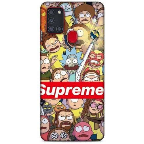 Samsung Galaxy A21s Uyumlu Kılıf Rick And Morty (44) Tough Armor Kılıf Beth C-500A