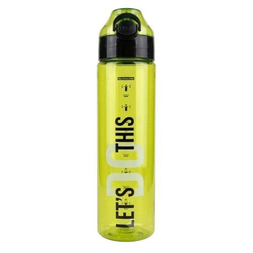 NOKİ SU MATARASI TRİTAN AUTO KAPAK SOFT TOUCH ASKILI 630 ml ( YEŞİL )