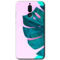 Huawei Mate 10 Lite Kılıf HD Desen Baskılı Arka Kapak - 3D Yaprak