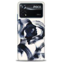 Xiaomi Poco X4 Pro 5G Kılıf HD Baskılı Kılıf - Adam ve Kadın + Tam Ekran Koruyucu