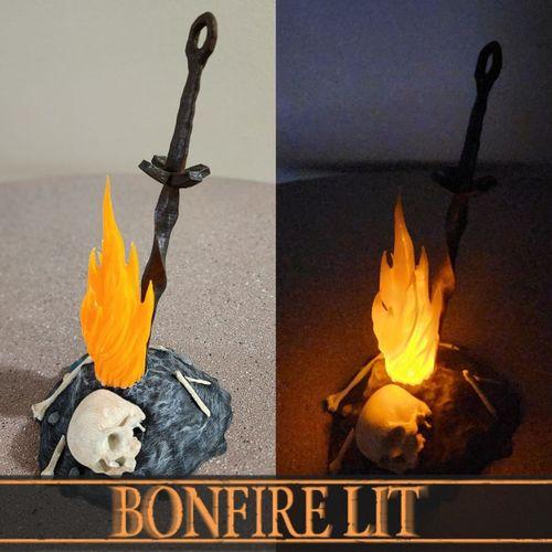 Dark Souls Bonfire (LED Candle Remix) - 5135325