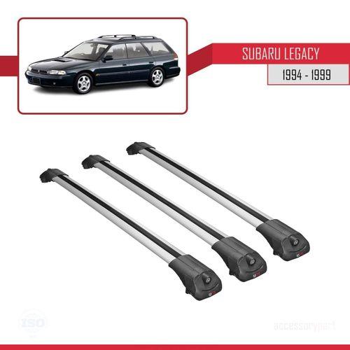 Subaru Legacy 1994-1999 Arası ile uyumlu ACE-1 Ara Atkı Tavan Barı GRİ 3 ADET BAR