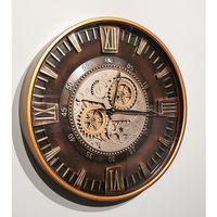 Özel Tasarım Metal Çarklı Duvar Saati