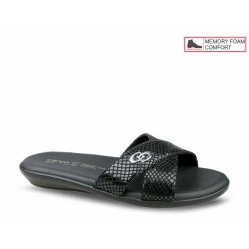 Ceyo 9827-8ı Siyah Ortopedik Kadın Terlik