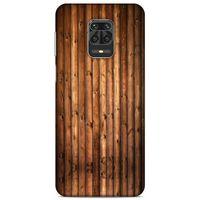 Lopard Xiaomi Redmi Note 9S Uyumlu Kılıf Wood'X (9) Kılıf Baskılı
