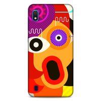 Lopard Samsung Galaxy A10 Uyumlu Kılıf Soyut Sanat (12) Desenli Koruyucu Silikon