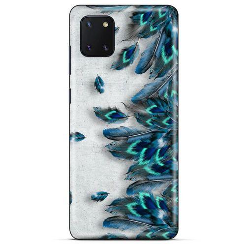 Huawei Y5P Kılıf Desenli Özel Seri Tüyler (41) Tank Kılıf