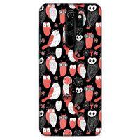Baykuşlar (24) Desenli Silikon Kapak Telefon Kabı Xiaomi Redmi Note 8 Pro Kılıf