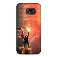 Samsung Galaxy S7 Edge Kılıf Atatürk (44) Tough Armor Kılıf Alev Kırmızı