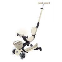 Globber Globber Go Up Baby 360 Scooter (Işıklı) Koyu Bej