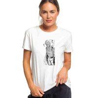 Anime One Punch Man Baskılı Beyaz Kadın Tshirt