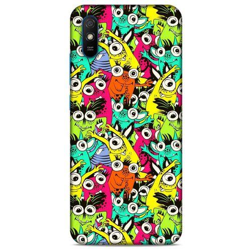 Graffitix (38) Desenli Silikon Kapak Xiaomi Redmi 9A Kılıf