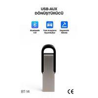 Araç Teyp Bluetooth Çevirici Usb Dönüştürücü