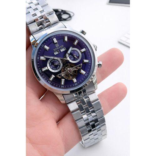 Reward Otomatik İç Fonksiyonlar Aktif 50 Mt Suya Dayanıklı Çelik Kordn Erkek Kol Saati VS.BLKT.0868