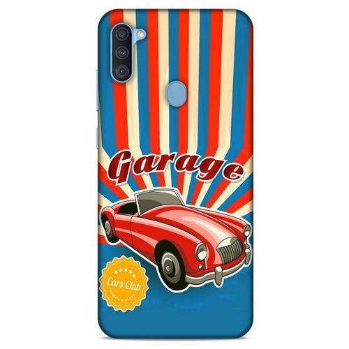 Retro (11) Desen Tam Koruma Renkli Samsung Galaxy A11 Kılıf