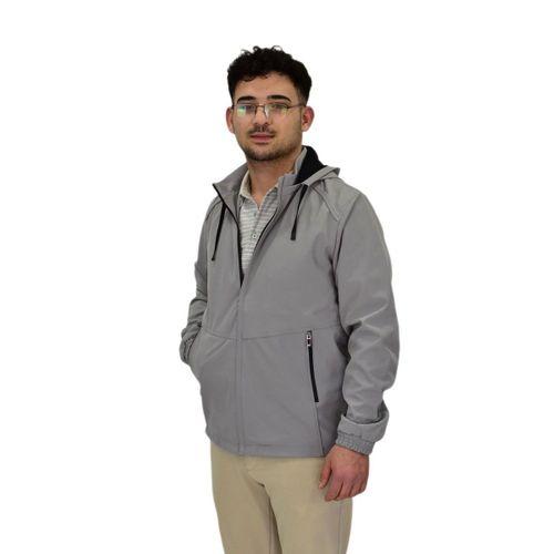 Erkek Mevsimlik Kapüşonlu Softjel Spor Mont 8077 BGL-ST04371