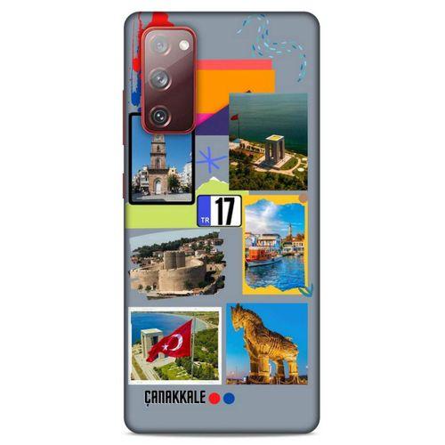 Lopard Samsung Galaxy S20 Fe Uyumlu Kılıf Şehirli ※ (17) Çanakkale Tasarım Kılıf