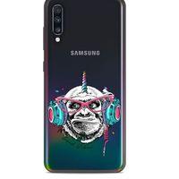 Zoologix (15) Samsung Galaxy A71 Şeffaf Kılıf Silikon Desenli