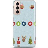 Samsung Galaxy S21 Kılıf Yılbaşı Süsleri (50) Shockproof Kılıf