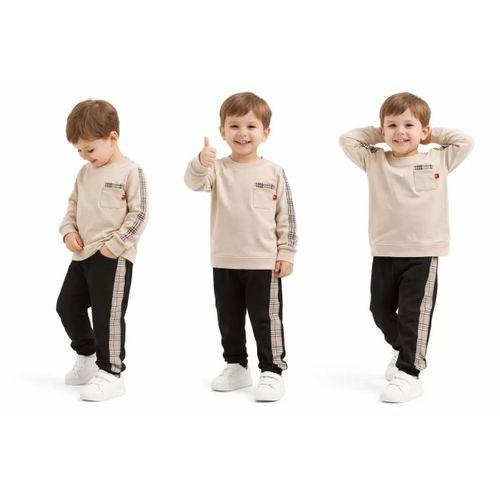 2-5 Yaş Cep Detaylı 2 Li Çocuk Takımı