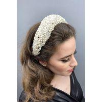 Leal Bombeli Kristal ve İncili Gelin Saç Aksesuarı