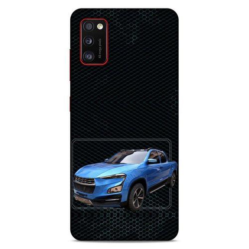 Lopard Samsung Galaxy A41 Uyumlu Kılıf PickUpX (21) Koruyucu Kapak Parliement Mavi