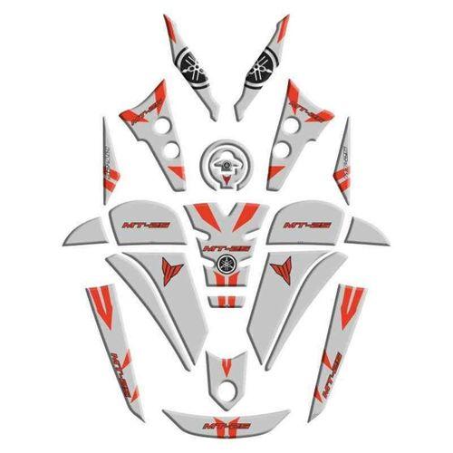 SEVGENT Yamaha Mt25 2020 - 2024 Uyumlu Full Tank Pad Set 008