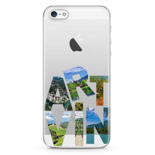Apple iPhone 5 Kılıf Artvin Gezi Arka Kapak Koruma Desenli Full Koruyucu