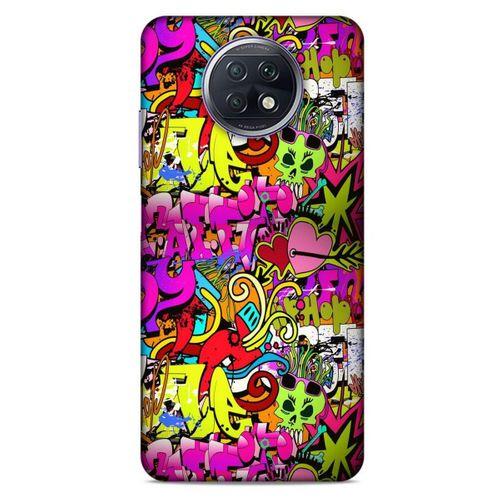 Lopard Xiaomi Redmi Note 9T Uyumlu Kılıf Graffitix (6) Silikon Kılıf