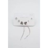 Çoklu Set Küpe - Gümüş