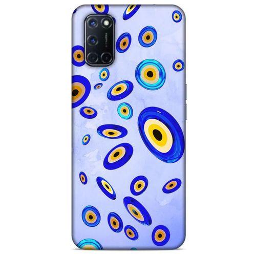 Nazarium (41) Desenli Silikon Kapak Oppo A92 Kılıf