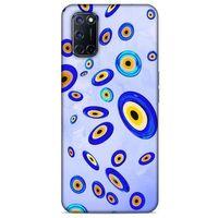 Nazarium (41) Desenli Silikon Kapak Oppo A92 Kılıf