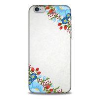 Lopard Apple Iphone 6 Uyumlu Kılıf Bahar (18) Telefon Kılıfları Mavi Kırmızı