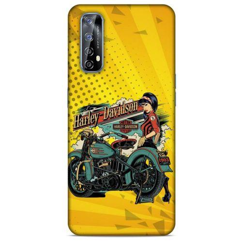 Huawei P Smart 2021 Uyumlu Kılıf Motorsiklet (44) Tough Armor Kılıf Harley